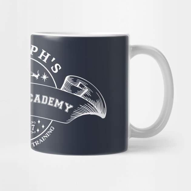 Aviation. Rudolph's Aviation Academy, Wingless Flight Training, Since 1847 [White] by Blended Designs